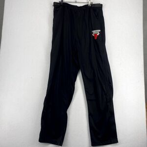Zipway Tear-Away NBA Chicago Bulls Joggers‎ Black Color Mens Size XXL NEW